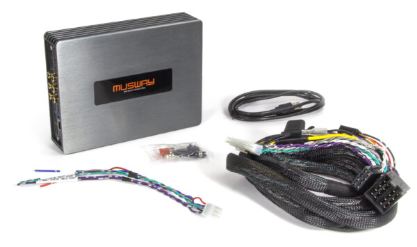 Musway M4+V3 I 4-KANAL CLASS D VERSTÄRKER MIT 8-KANAL DSP