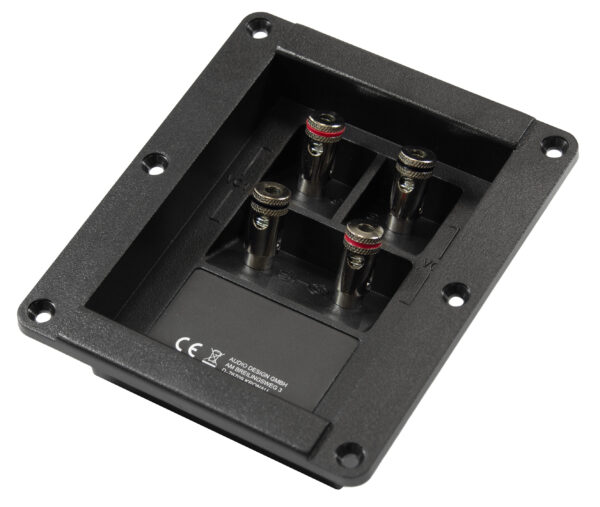 DCT  4-pol Anschlussterminal für Gehäuse-Subwoofer
